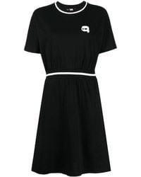 Karl Lagerfeld - Karl-print T-shirt Dress - Lyst