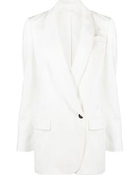 Brunello Cucinelli - Blazer Mit Steigendem Revers - Lyst