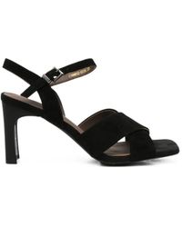 SERGIO MORETTI FIRENZE - Crossover-Strap Buckle-Fastening Sandals - Lyst