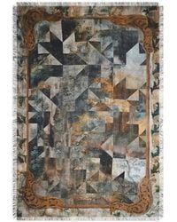 Pierre Louis Mascia - Aloeuw Printed Fringed Shawl Scarf - Lyst