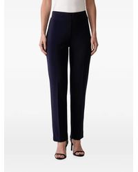 Joseph Ribkoff - Pressed-Crease Rear-Slit Trousers - Lyst