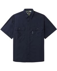 Comme des Garçons - Logo-Tag Short-Sleeve Shirt - Lyst