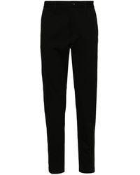 BOSS - Mid-rise Slim-fit Trousers - Lyst