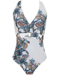 Amir Slama - Floral-Print Swimsuit - Lyst