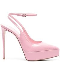 Le Silla - Uma 140Mm Slingback Pumps - Lyst