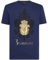 Billionaire - T-Shirt Giglio À Logo Imprimé - Lyst
