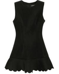 Cynthia Rowley - Abito Con Orlo A Smerlo - Lyst