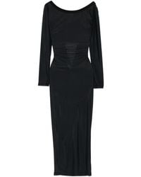 Vestiaire d'un Oiseau Libre - Robe Mi-Longue À Détail De Laçage - Lyst
