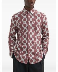 Tiger Of Sweden - Lowan Abstract-Print Shirt - Lyst