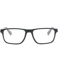 Emporio Armani - Ea3233 Rectangle-Frame Glasses - Lyst