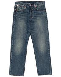 Denimist - Lucy Faded Straight-Leg Jeans - Lyst
