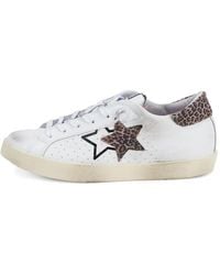 2Star - Prime Star Leopard-Print Sneakers - Lyst
