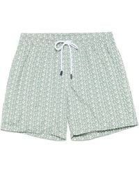 Barba Napoli - Paisley-Print Swim Shorts - Lyst