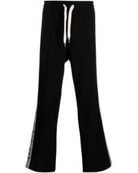 Casablancabrand - Embroidered Cotton Track Pants - Lyst