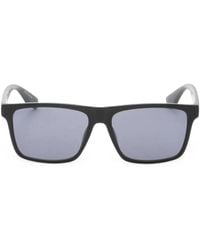 Calvin Klein - Matte Rectangle-Frame Sunglasses - Lyst