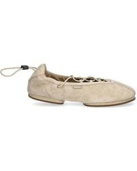 Polo Ralph Lauren - Lace-Up Ballet Flats - Lyst
