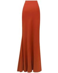 Gemy Maalouf - High-Waisted Floor-Length Skirt - Lyst