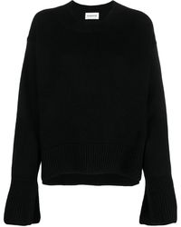 P.A.R.O.S.H. - Ribbed-detail Wool Jumper - Lyst
