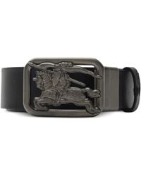 Burberry - Omkeerbare Check Rider Riem - Lyst