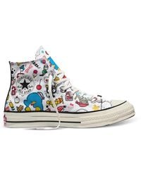 Converse - X Hello Kitty And Friends Baskets Chuck 70 Stickers - Lyst