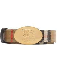 Burberry - Wendbarer Gürtel Mit Check​ - Lyst