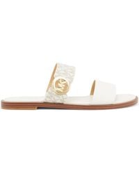 Michael Kors - Vera Leather Sandals - Lyst