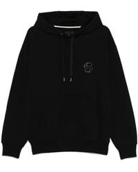 BOSS - Hoodie En Coton À Motif Monogrammé - Lyst