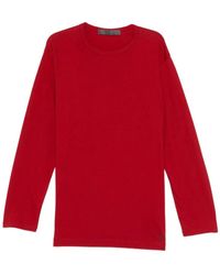 Y's Yohji Yamamoto - Logo Print Long Sleeve T-Shirt - Lyst