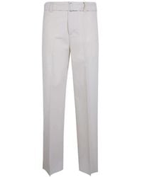 Lardini - Belted Trousers - Lyst