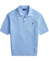 Polo Ralph Lauren - Knitted Polo 004 Light Boilette - Lyst