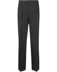 Vince - High-Waist Tailored Tapered Trousers - Lyst