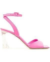 Giuseppe Zanotti - Transparent-Heel Detail Sandals - Lyst
