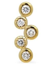 Lark & Berry - 14Kt Constellation Diamond Stud Earring - Lyst