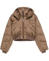 adidas By Stella McCartney - Gesteppte Kapuzenjacke - Lyst