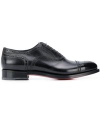 Santoni Oxford-style Brogues - Black