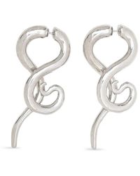 Panconesi - Snake-Shaped Drop Earrings - Lyst