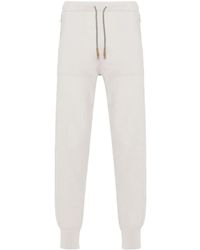 Eleventy - Drawstring-Fastening Cashmere Track Pants - Lyst