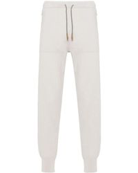 Eleventy - Drawstring-Fastening Cashmere Track Pants - Lyst