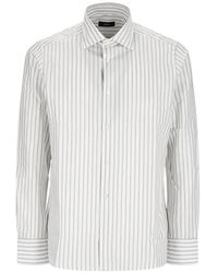 Herno - Chemise À Rayures - Lyst