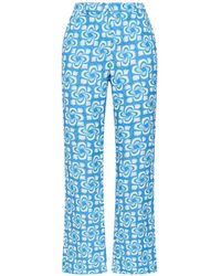 Maliparmi - Pantalon À Imprimé Graphique - Lyst