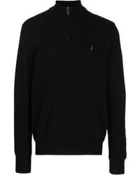 Polo Ralph Lauren - Half Zip Closure Sweather With Logo - Lyst