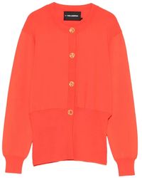KARL LAGERFELD - Cardigan À Boutons Logo - Lyst