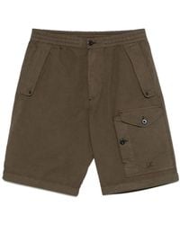 C.P. Company - Cotton Cargo Shorts - Lyst
