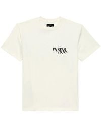 Purple Brand - Logo-Print Cotton T-Shirt - Lyst