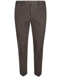 PT Torino - Straight-Leg Cotton Trousers - Lyst
