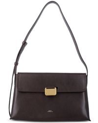 A.P.C. - Sac Porté Épaule Simone En Cuir - Lyst