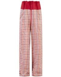 Rosie Assoulin - Plaid-Pattern Trousers - Lyst