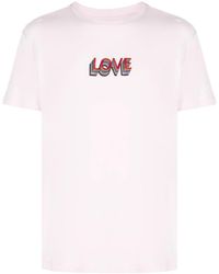 Viktor & Rolf - Love-Print Cotton-Blend T-Shirt - Lyst