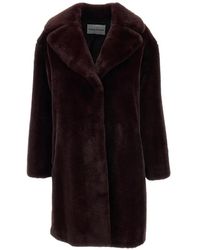 Stand Studio - Camille Cocoon Coat - Lyst