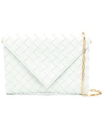 Bottega Veneta - Origami Chained Clutch Bag - Lyst